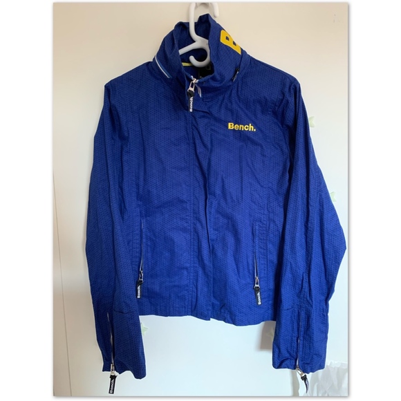 Indigo Blue Bench Jacket - Picture 1 of 2